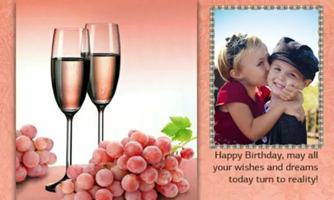 Happy Birthday Photo Frame android App screenshot 3